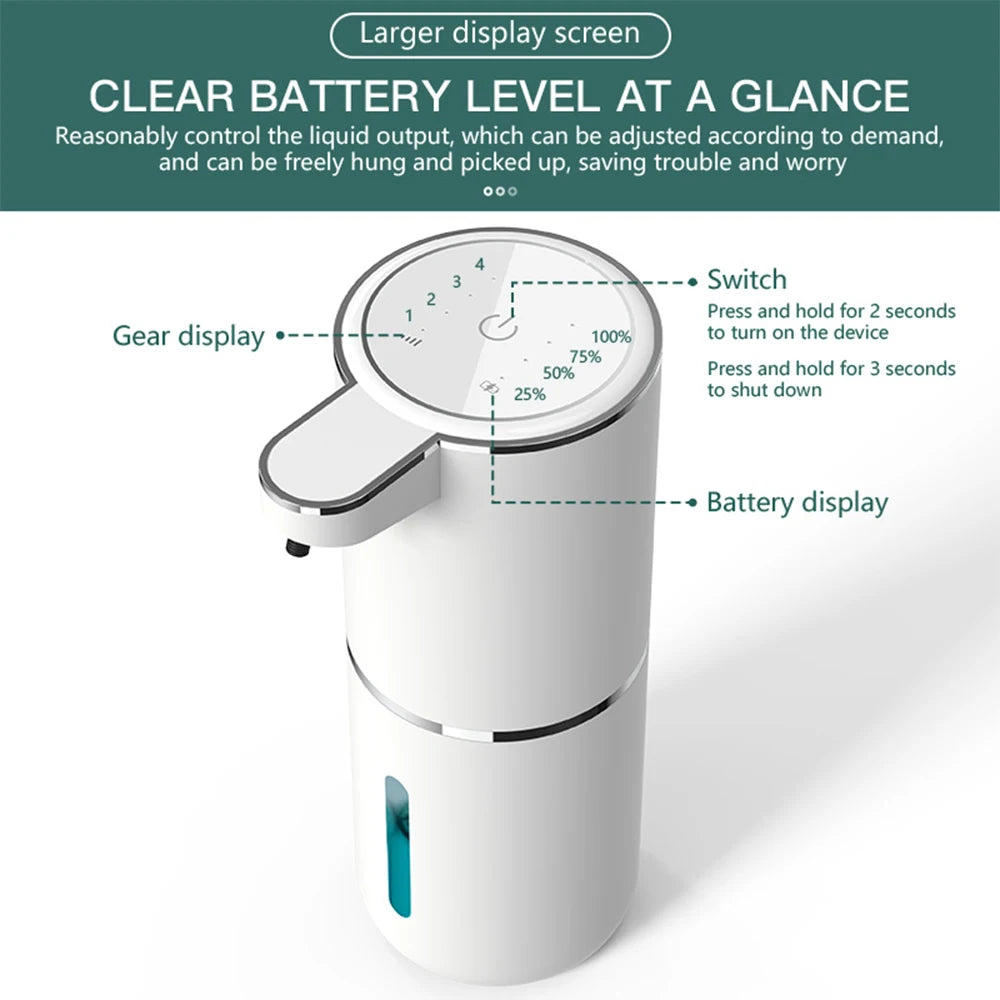 Automatic Touchless Foaming Soap Dispenser - Ongo24