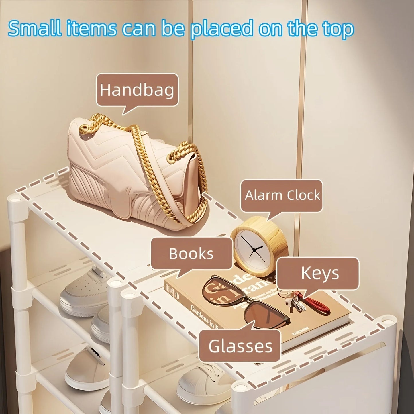 Space-Saving 6/8 Layers Shoe Rack - Ongo24