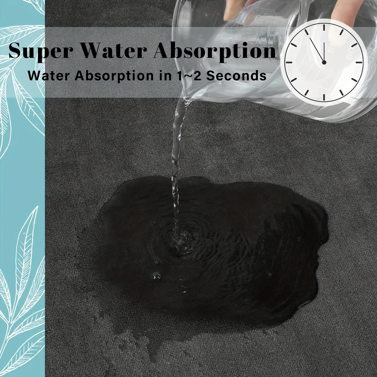 Thickened Absorbent Bathroom Mat - Ongo24