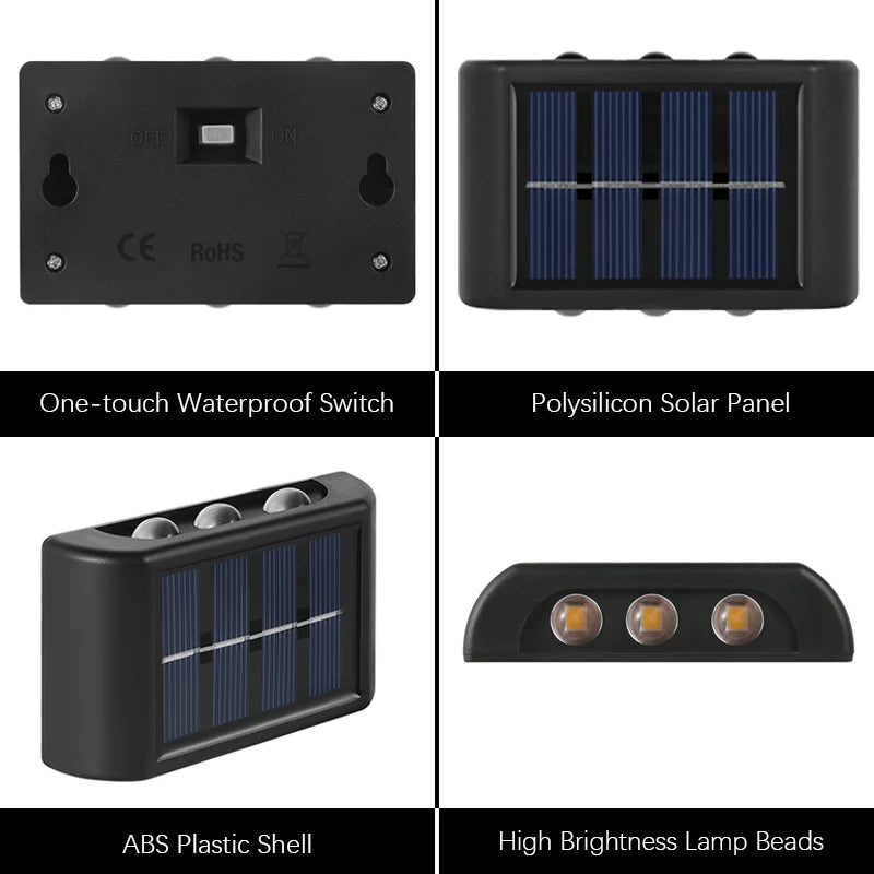 6LED Solar Lights - Ongo24