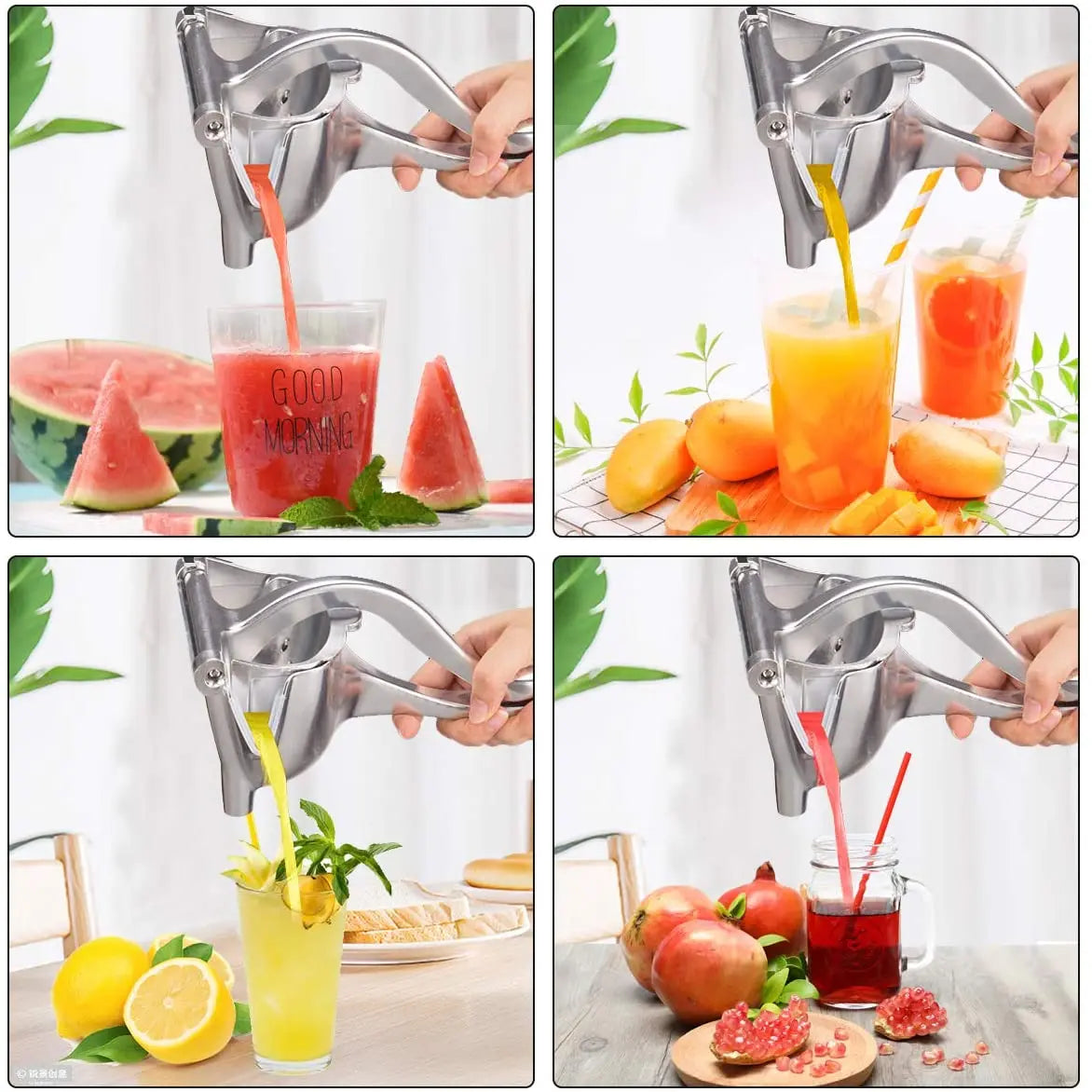 Manual Aluminum Alloy Juice Squeezer - Ongo24
