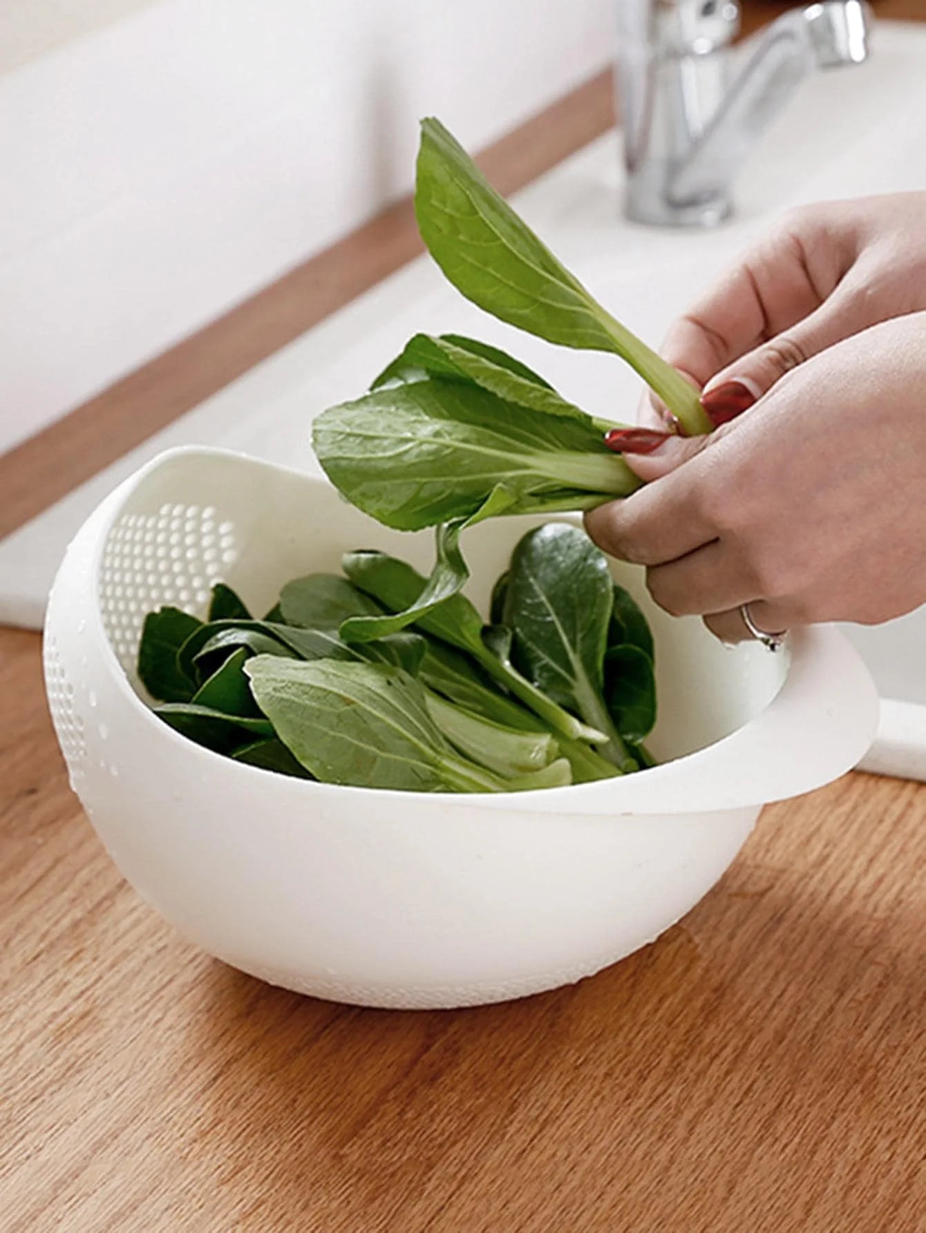 Colander Rice Bowl Drain Basket - Ongo24
