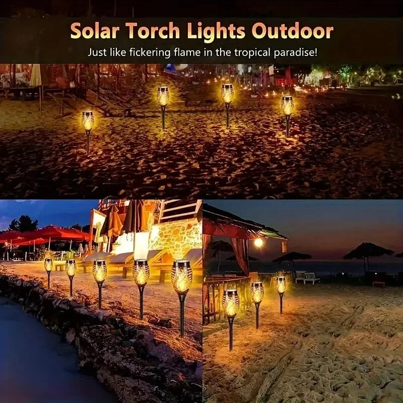 12LED Solar Flame Torch Light - Ongo24