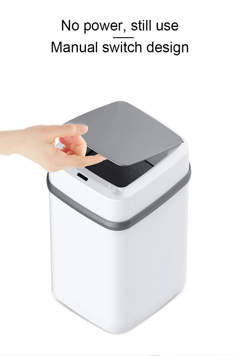 13L Smart Touch Kitchen Trash Bin - Ongo24