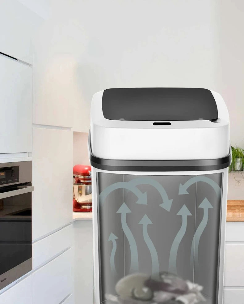 13L Smart Touch Kitchen Trash Bin - Ongo24