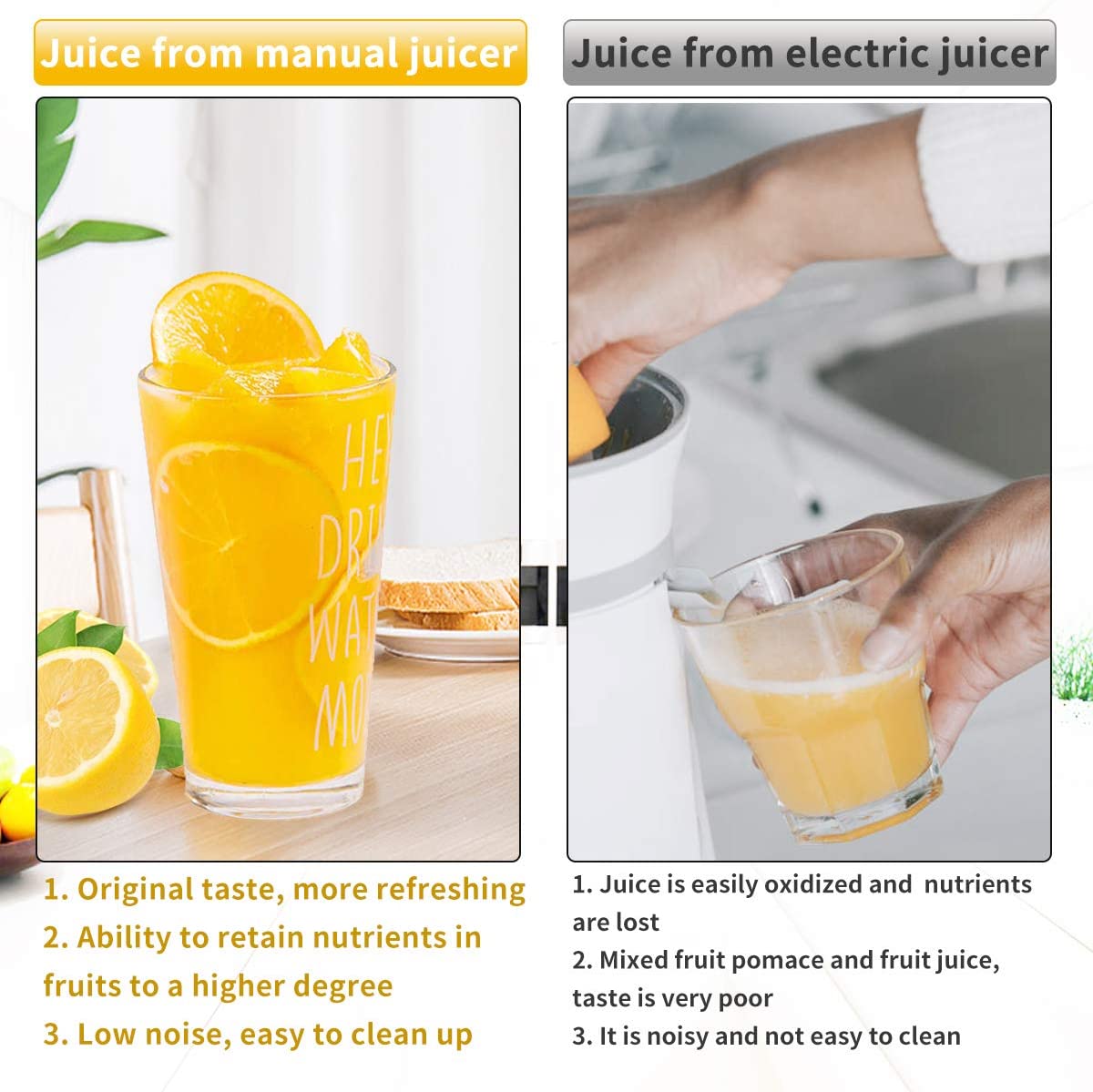 Manual Aluminum Alloy Juice Squeezer - Ongo24