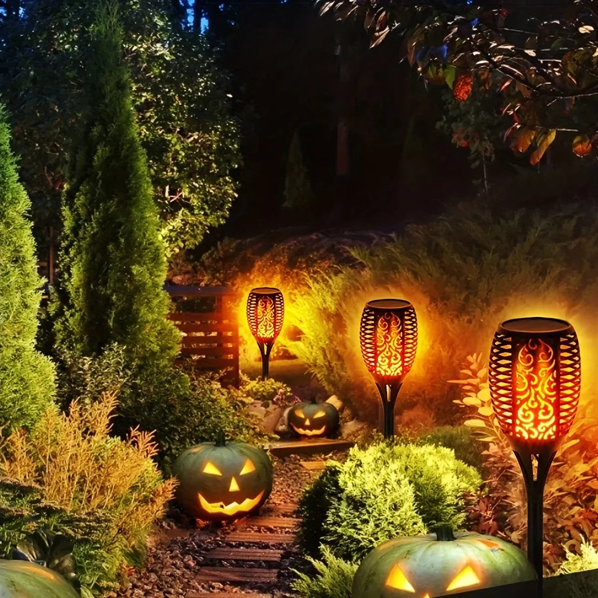 12LED Solar Flame Torch Light - Ongo24