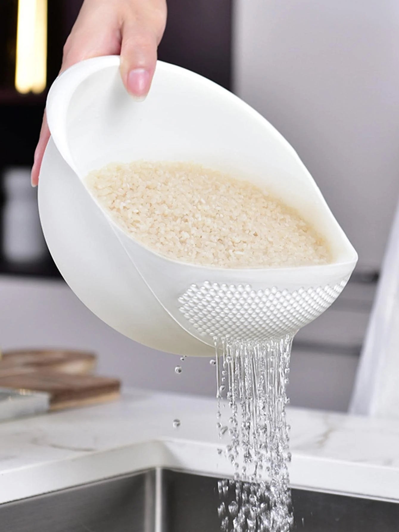 Colander Rice Bowl Drain Basket - Ongo24