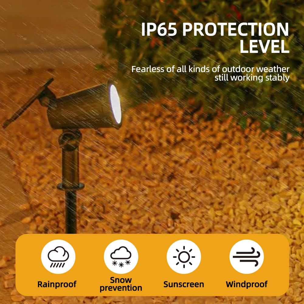 9 LED Solar Spot Lights - Ongo24