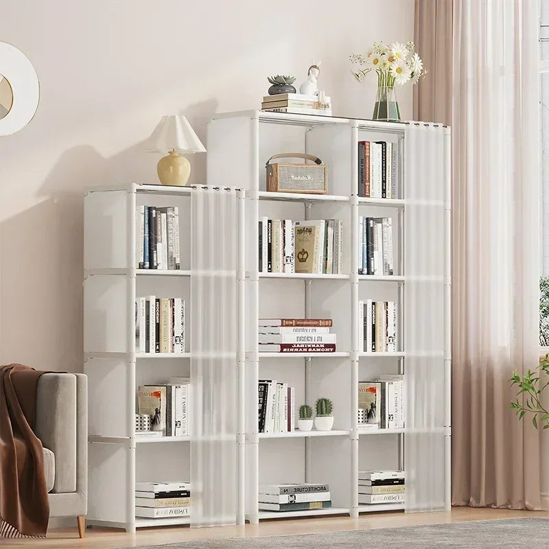 6/5 Layers Dustproof Wardrobe Storage Cabinet Bookshelf - Ongo24