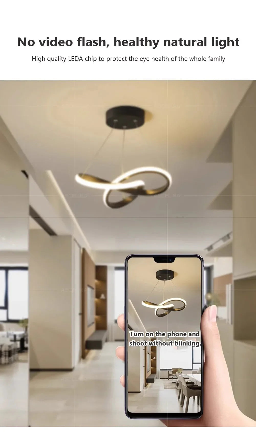 Nordic Gold LED Pendant Light - Ongo24