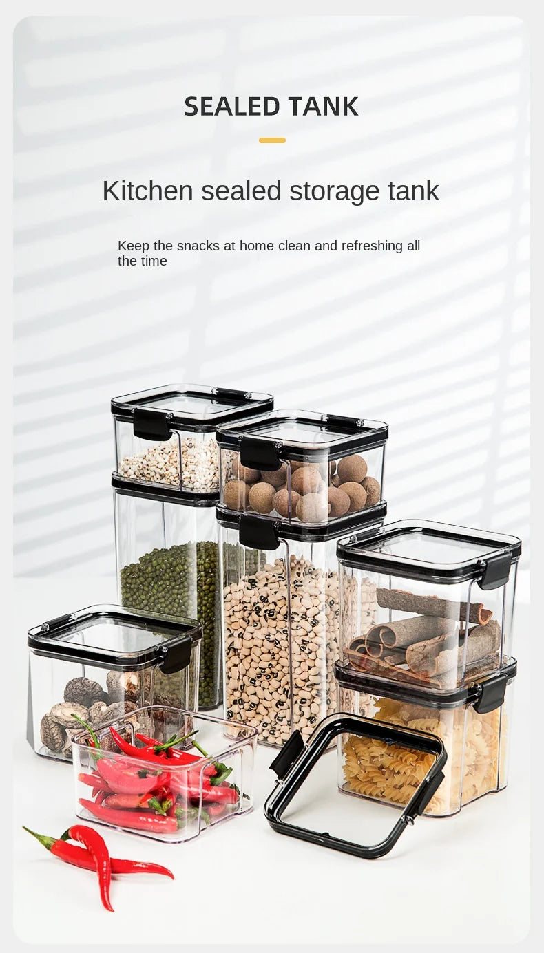 Sealed Kitchen Grain Storage Jars Set - Ongo24