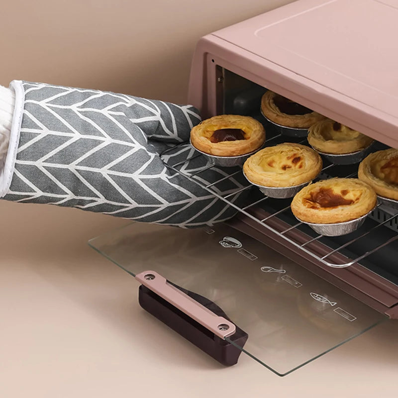 2pcs Heat-Insulating Anti-Scald Oven Gloves - Ongo24