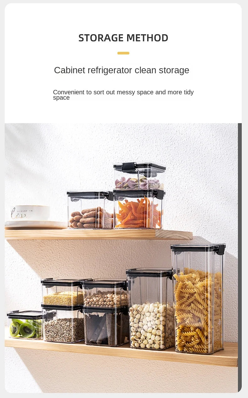 Sealed Kitchen Grain Storage Jars Set - Ongo24