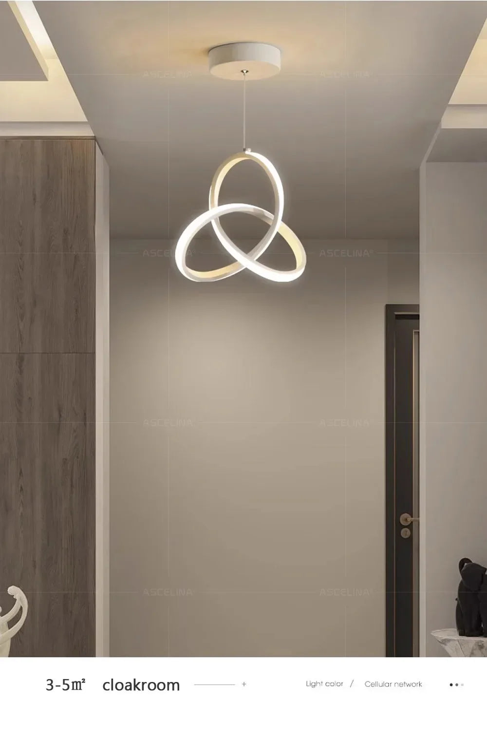 Nordic Gold LED Pendant Light - Ongo24