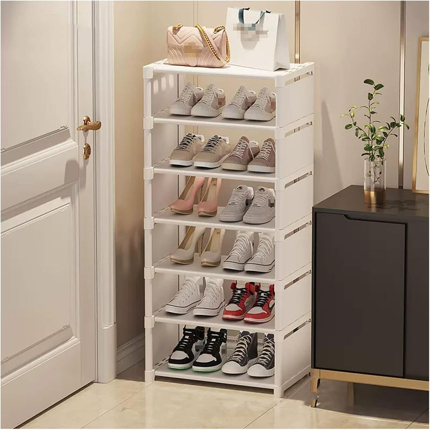 Space-Saving 6/8 Layers Shoe Rack