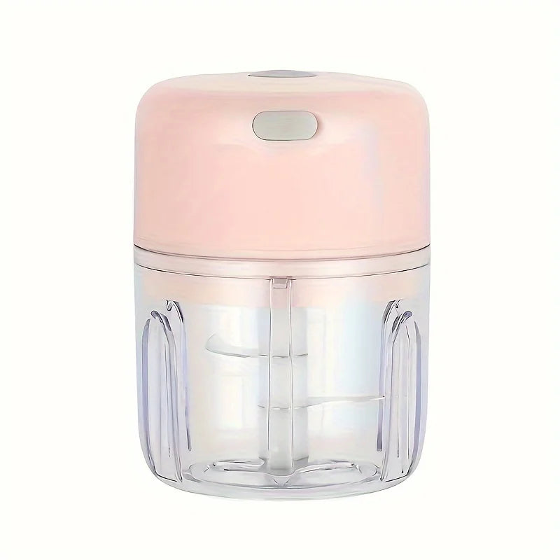 Electric Food Chopper Mini Garlic Masher