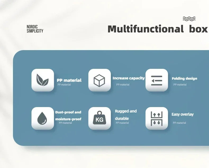 Foldable Extra-Large Storage Box