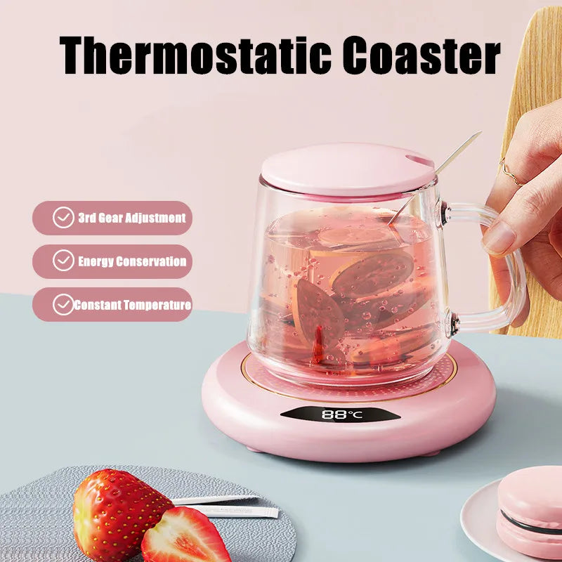 USB Thermostatic Heating Coaster