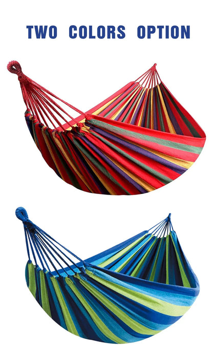 Outdoor Canvas Hammock