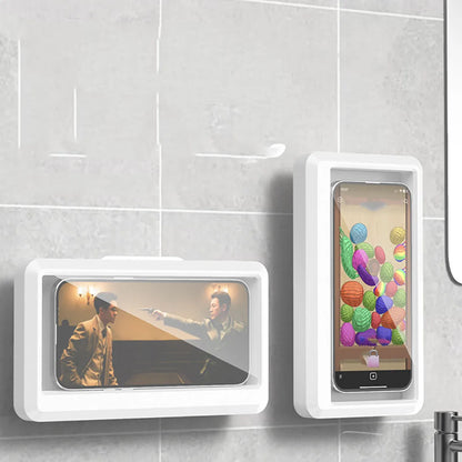 Waterproof Bathroom Phone Holder Self