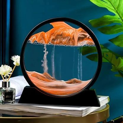 3D Moving Sand Art Hourglass