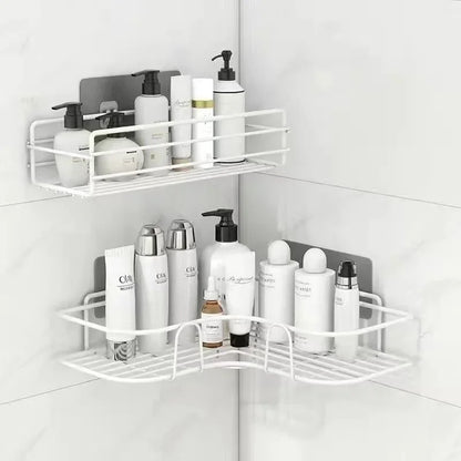 Floating Wall Shelf Metal Organizer Cart