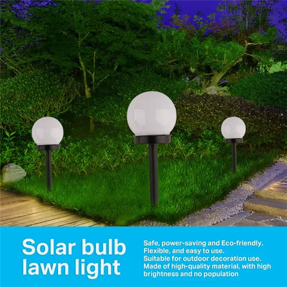 Solar Powered LED Bulb Lamp