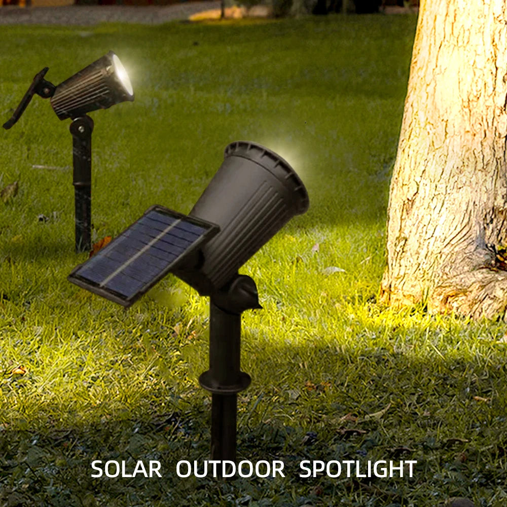 9 LED Solar Spot Lights