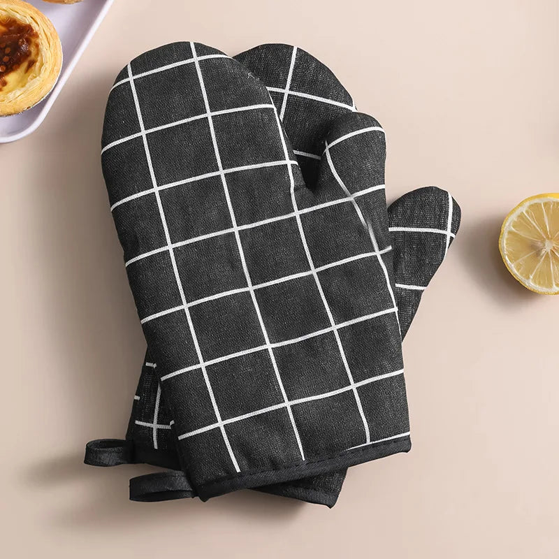 2pcs Heat-Insulating Anti-Scald Oven Gloves