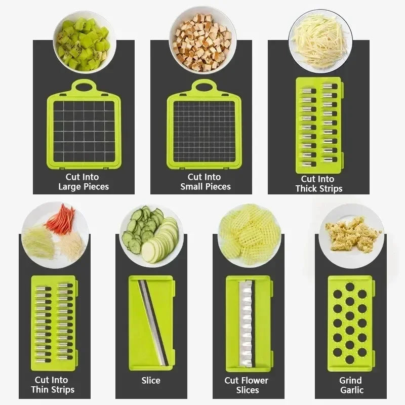 14-in-1 Multifunctional Vegetable Chopper