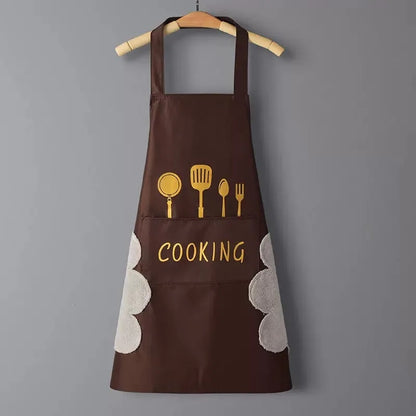 Waterproof Oilproof Sleeveless Apron