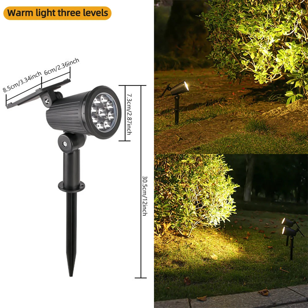 9 LED Solar Spot Lights