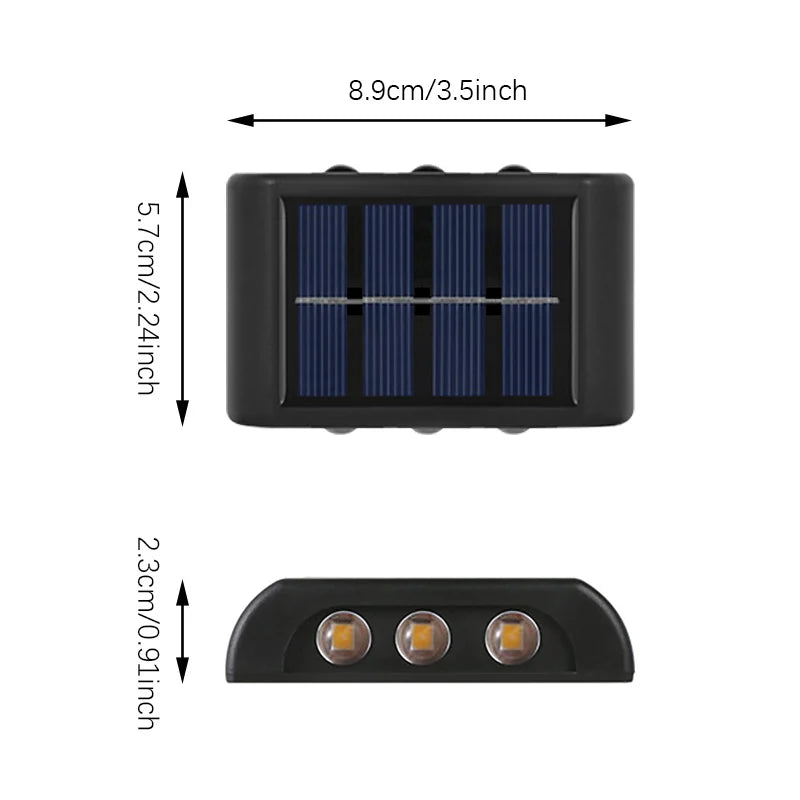 6LED Solar Lights