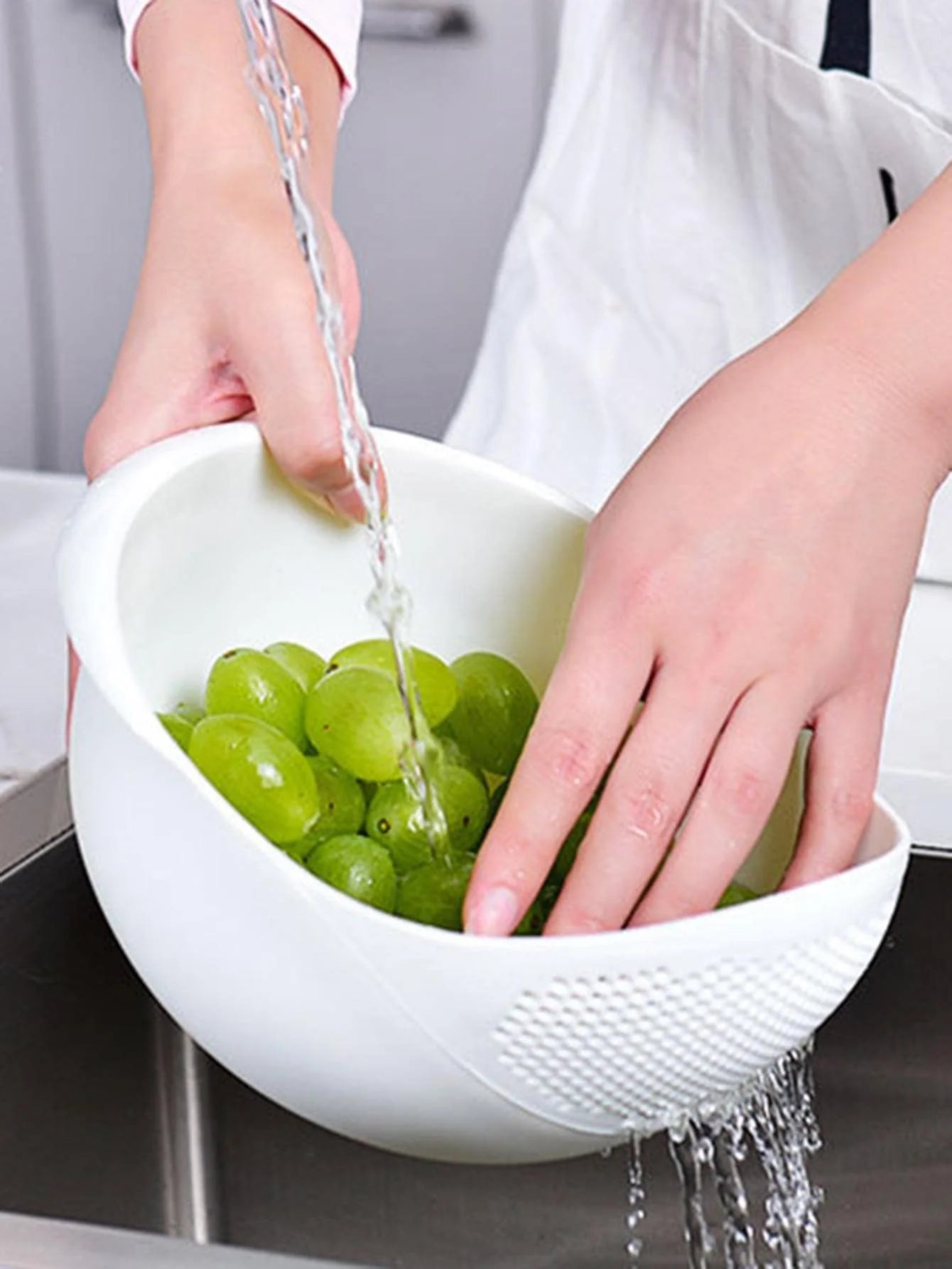 Colander Rice Bowl Drain Basket