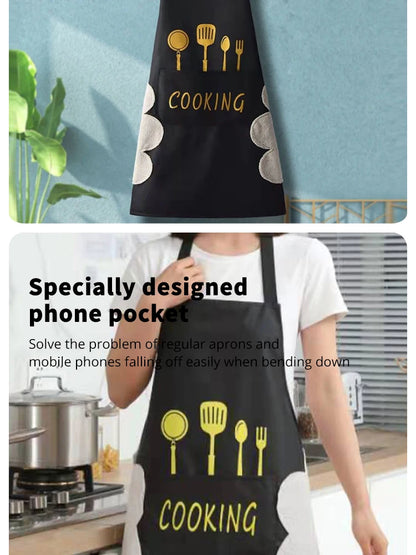 Waterproof Oilproof Sleeveless Apron