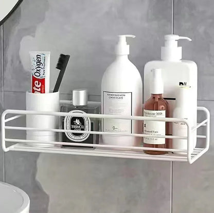 Floating Wall Shelf Metal Organizer Cart