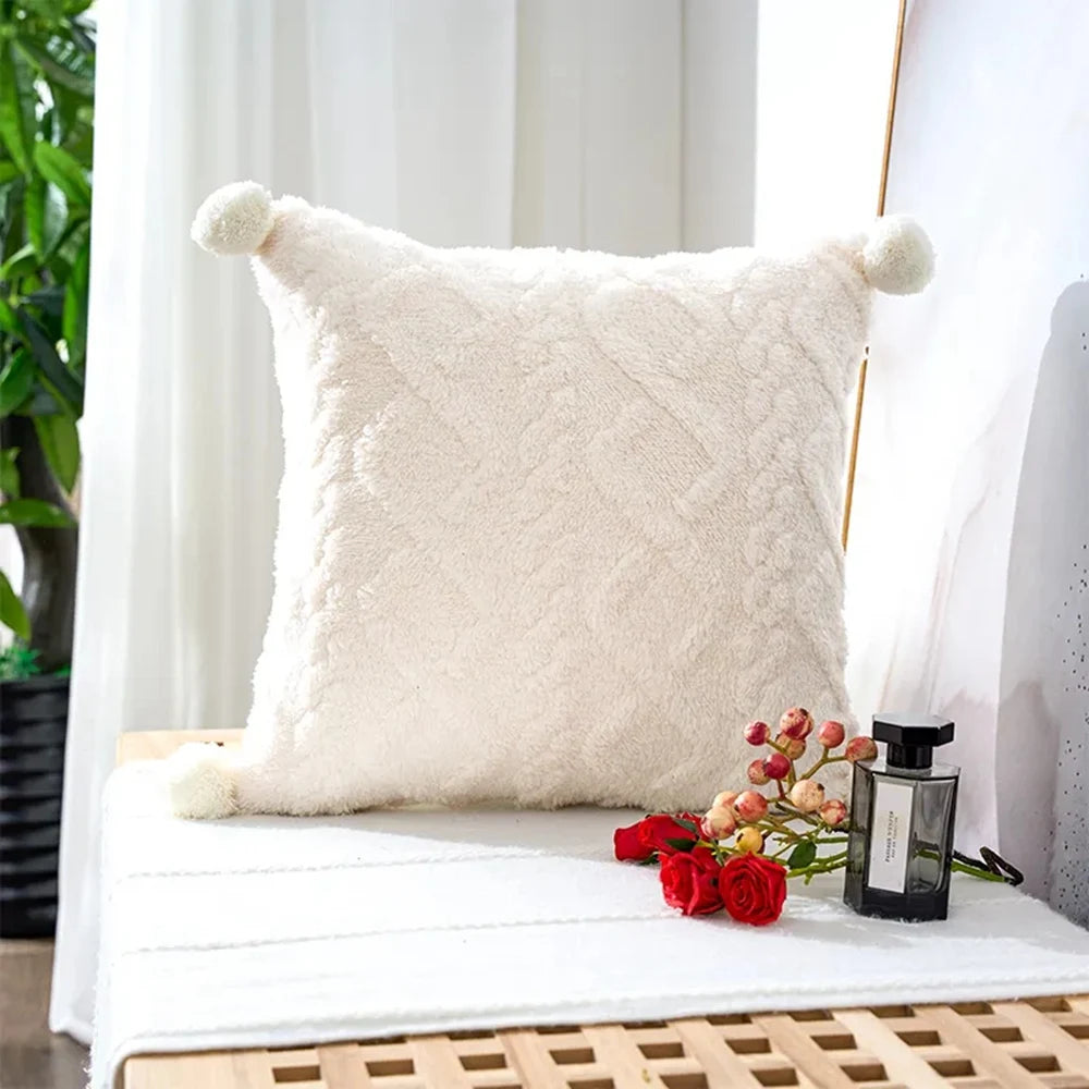 Soft Fluffy Retro Pillowcase