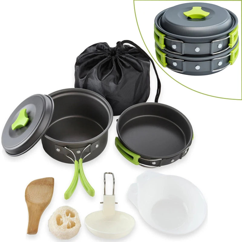 Portable Camping Cookware Set