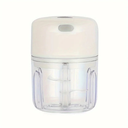 Electric Food Chopper Mini Garlic Masher