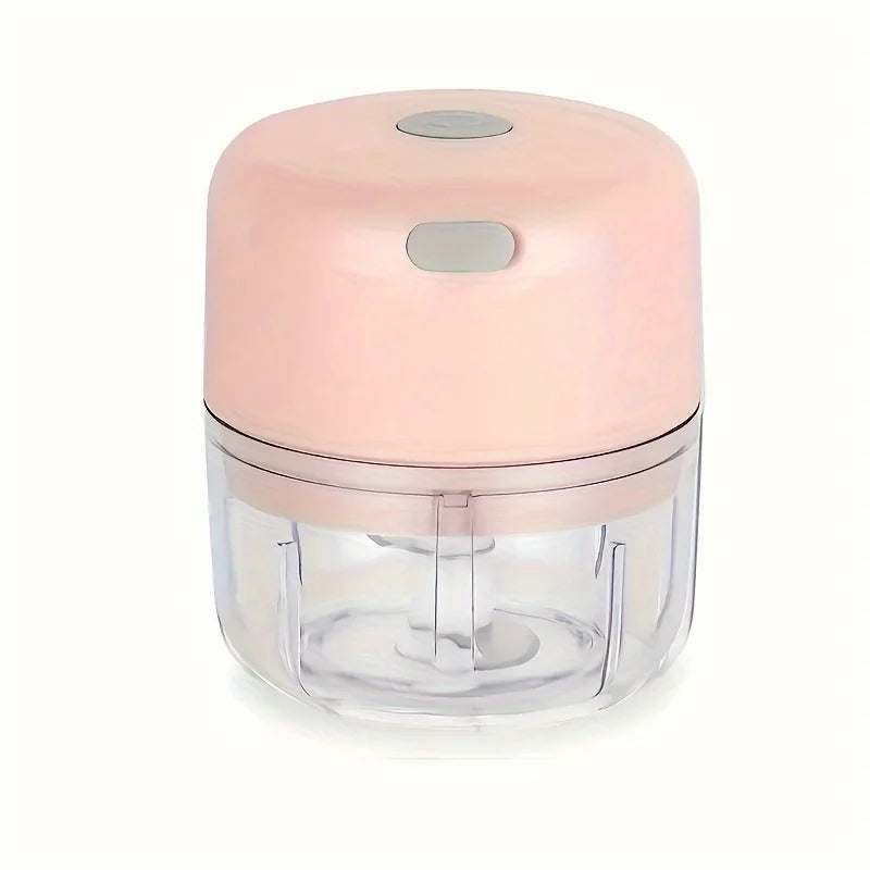 Electric Food Chopper Mini Garlic Masher