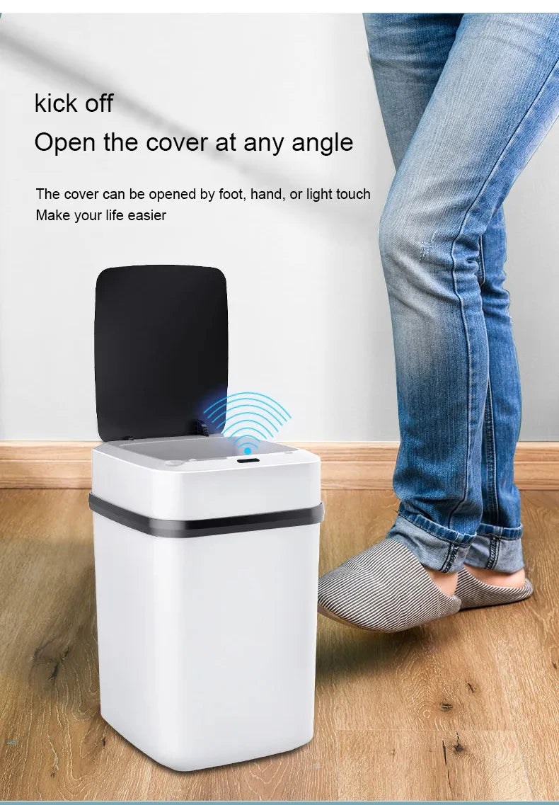 13L Smart Touch Kitchen Trash Bin