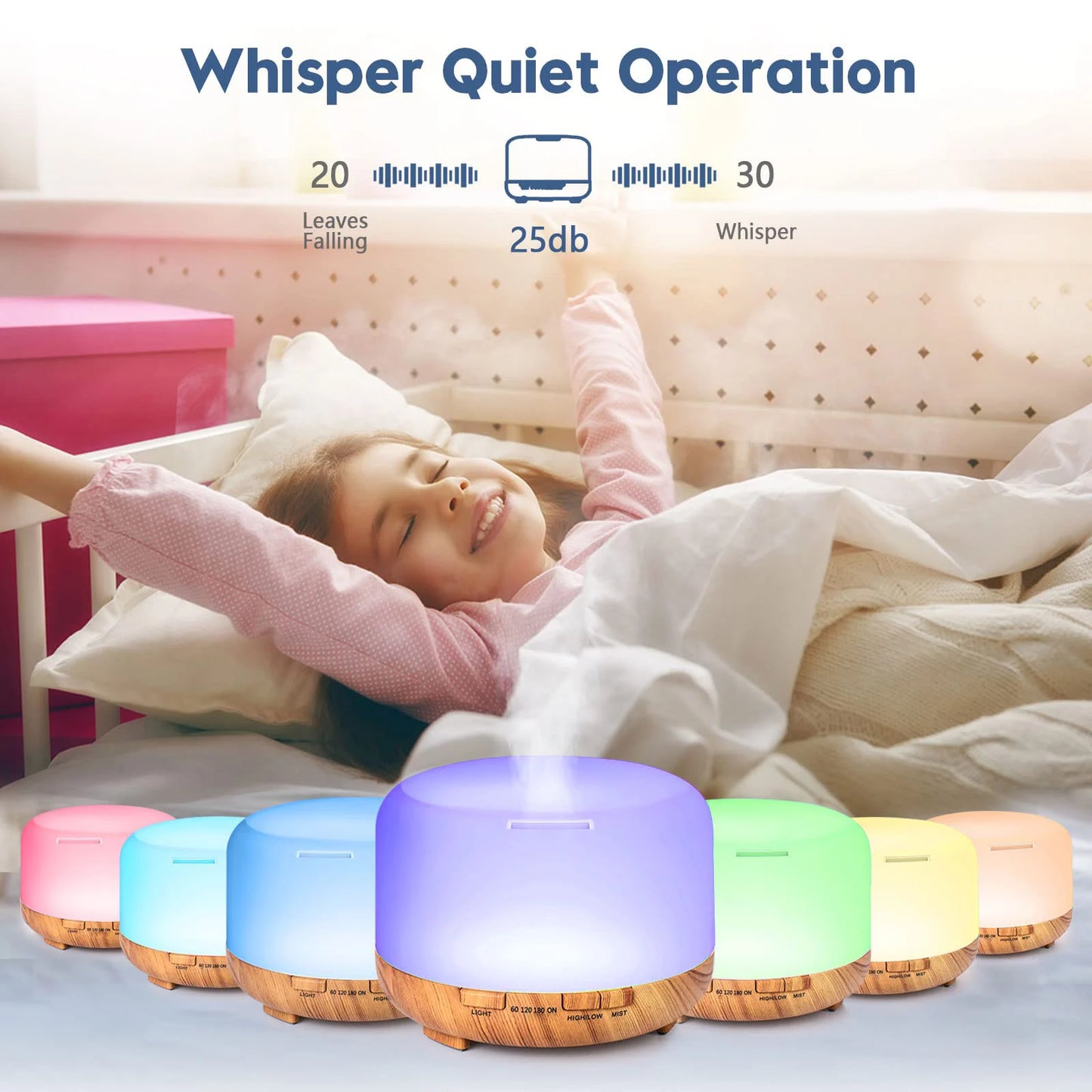 500ML Aroma Diffuser with Remote