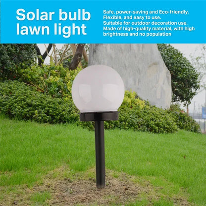 Solar Powered LED Bulb Lamp