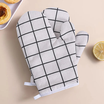 2pcs Heat-Insulating Anti-Scald Oven Gloves