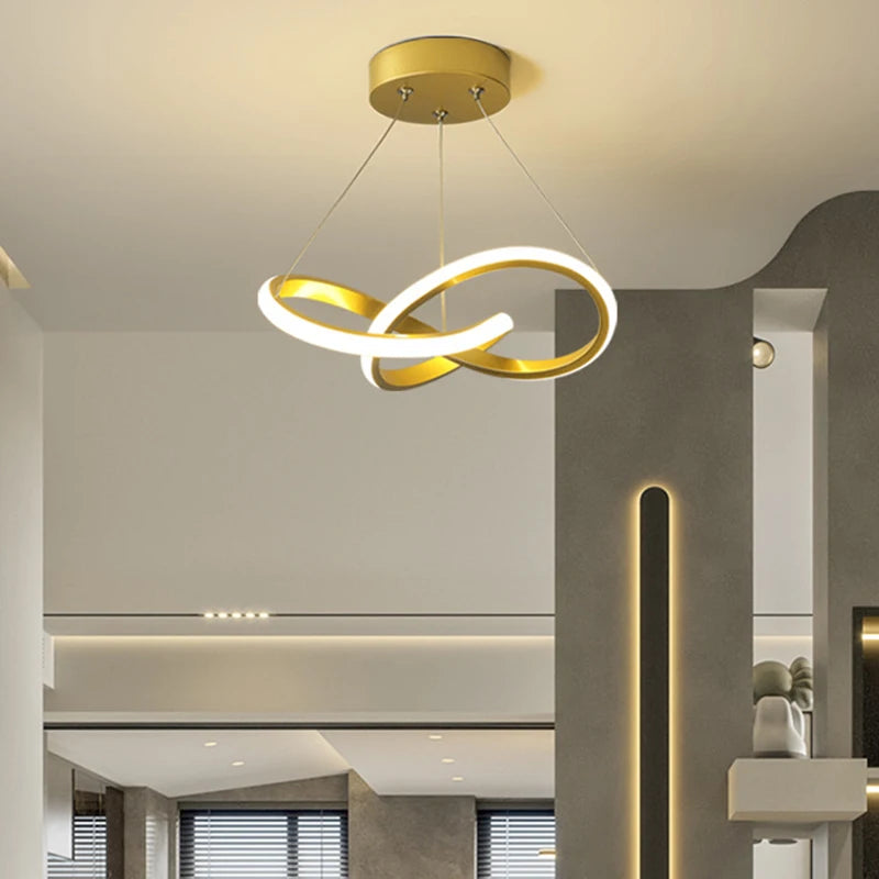 Nordic Gold LED Pendant Light