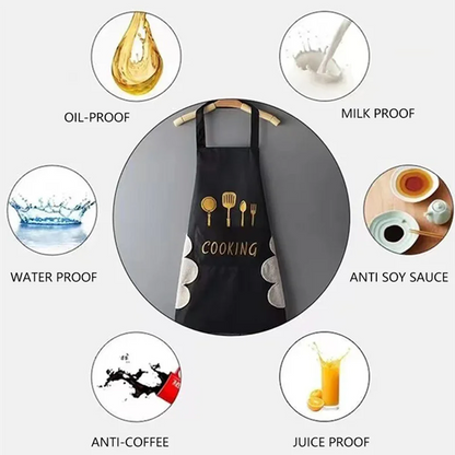 Waterproof Oilproof Sleeveless Apron