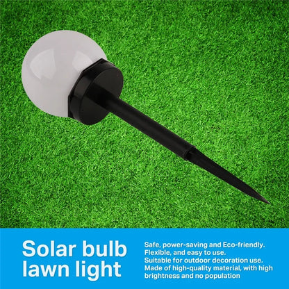 Solar Powered LED Bulb Lamp