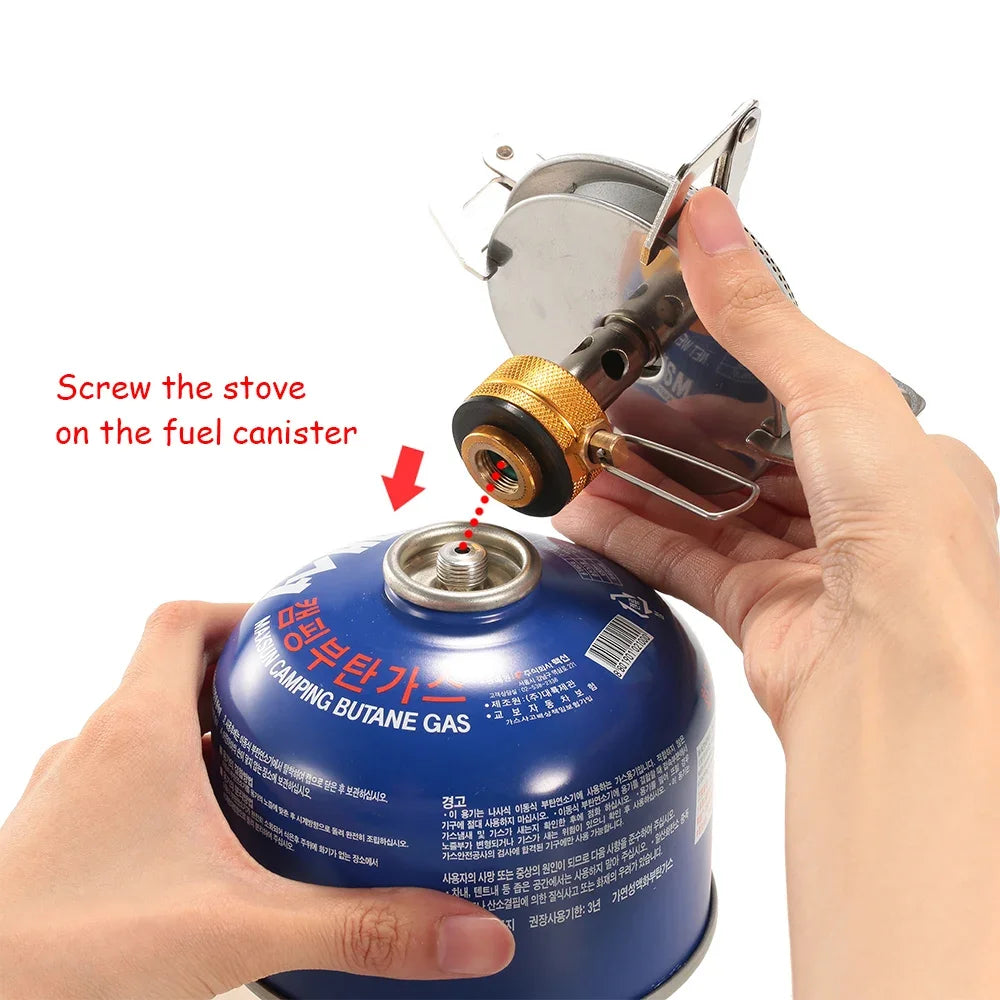 Ultralight Portable Camping Gas Stove