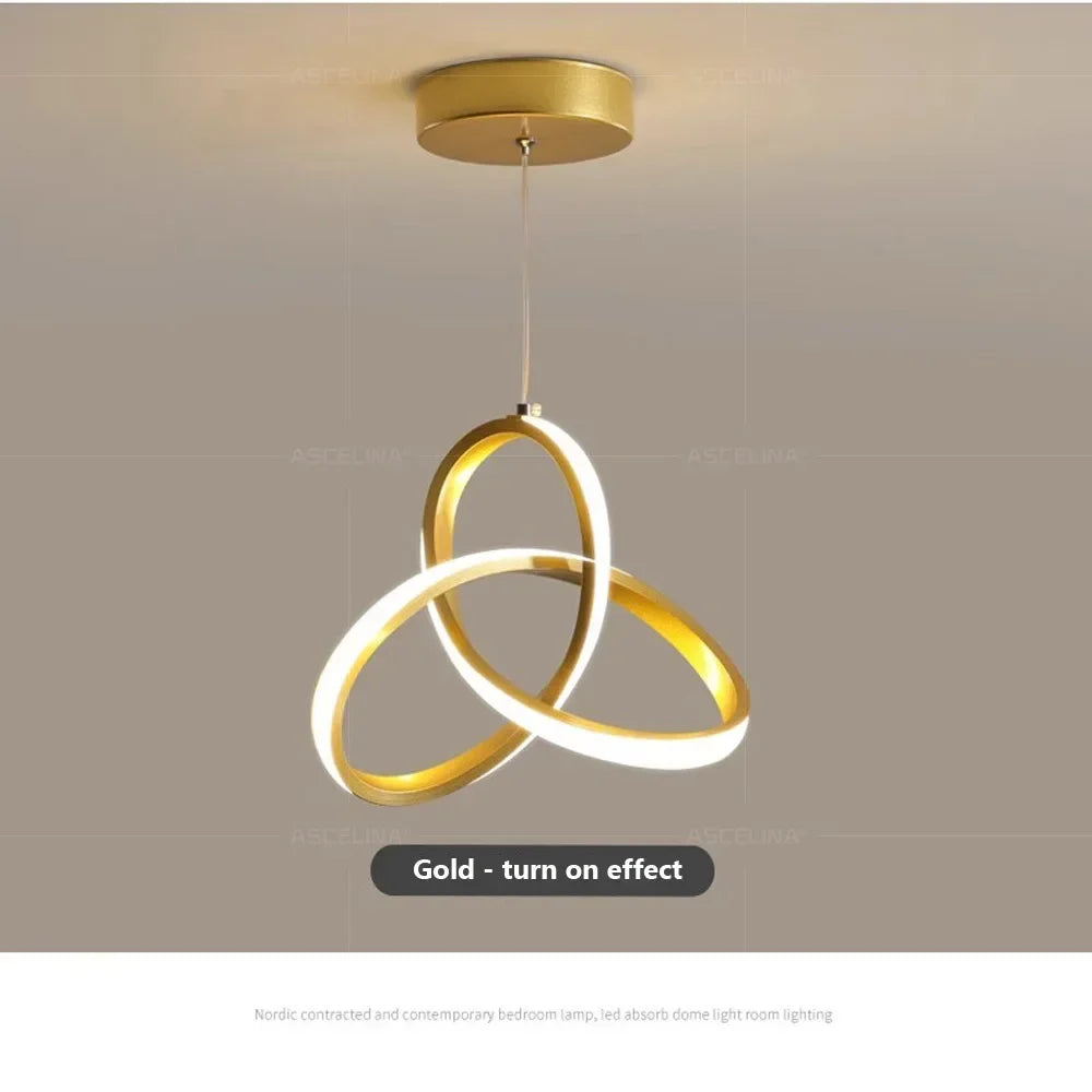 Nordic Gold LED Pendant Light